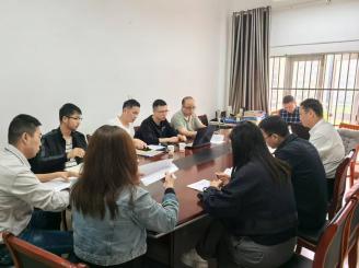 12#栋学生公寓及食堂施工结算推进会议召开
